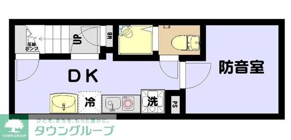 仮称・蛎殻町新築マンションの物件間取画像
